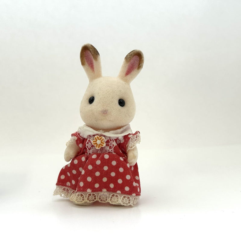 [Used] DINING ROOM SET CHOCOLATE RABBIT Epoch Japan  Sylvanian Families