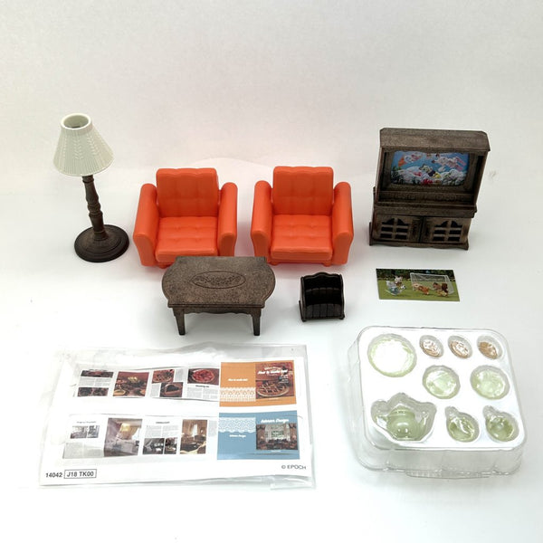 [Used] LIVING ROOM SET SE-199 Epoch Sylvanian Families