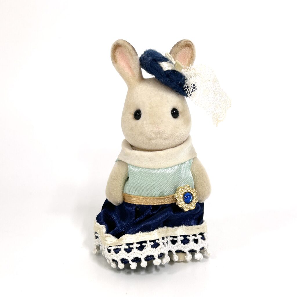 [used] Town Series Town Girl Series Chocolate Rabbit 6002 Sylvanian Families Calico Critters