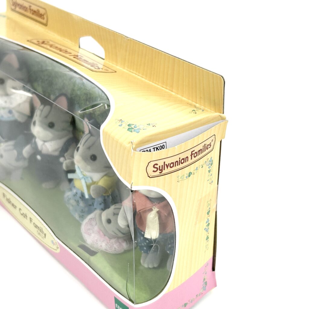 [used] Fisher Cat Family 5812 Sylvanian Families Calico Critters