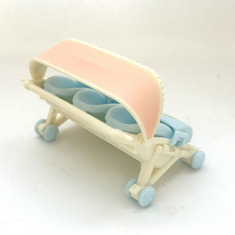 [Used] TRIPLE STROLLER PRAM PUSHCHAIR KA-217 2020 Sylvanian Families