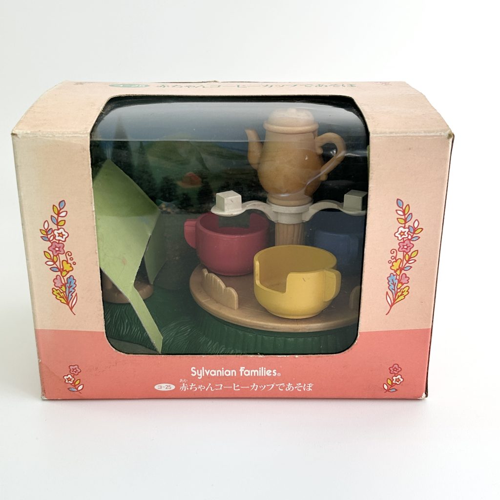 [used] Baby Coffee Cup Ride Playset KO-25 Sylvanian Families Calico Critters