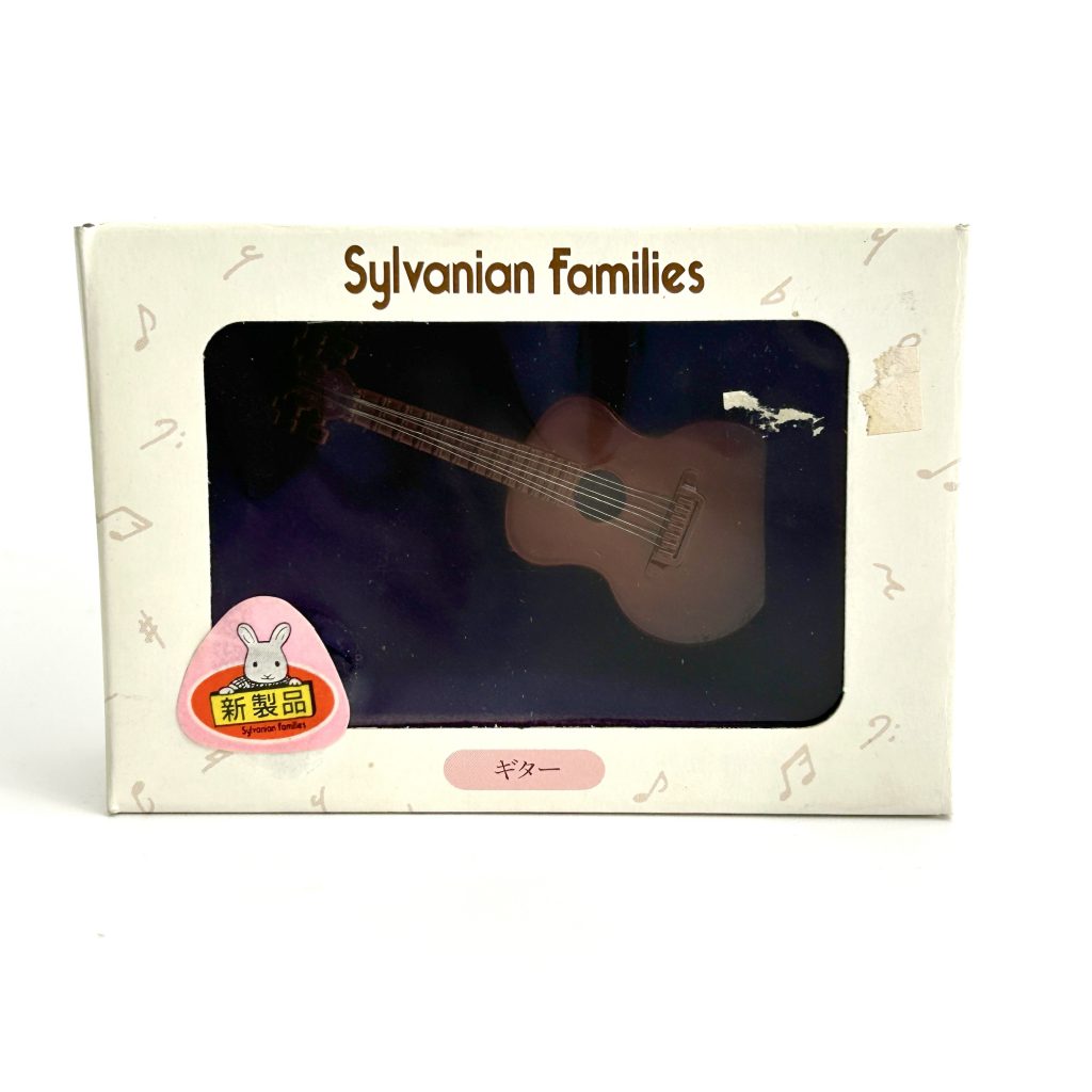 [usagé] Guitare Vintage 1986 Sylvanian Families Calico Critters