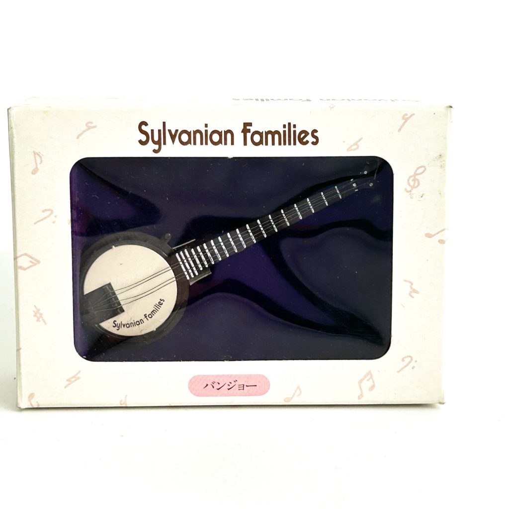 [usagé] Instrument de musique vintage Banjo 1986 GA-02 Familles Sylvanian Calico Critters
