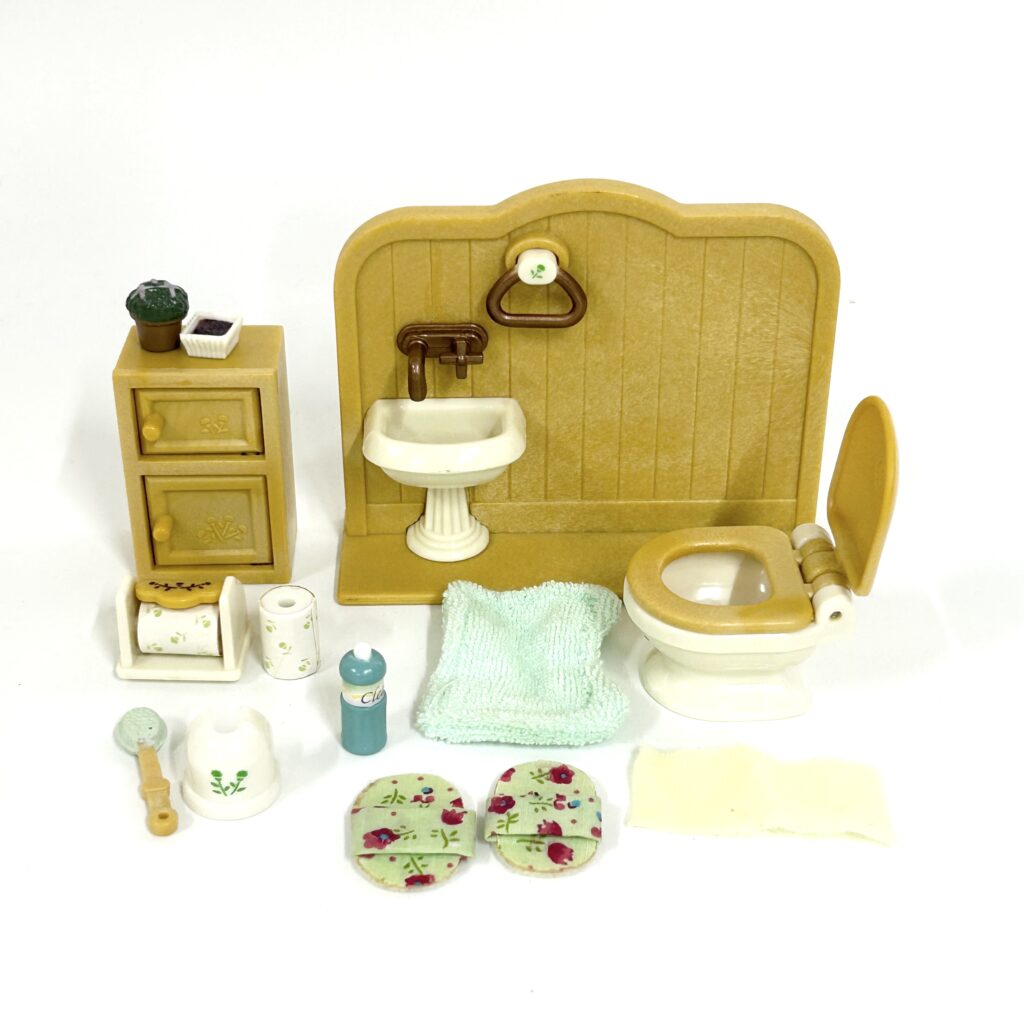 [used] Toilet Set KA-606 Sylvanian Families Calico Critters
