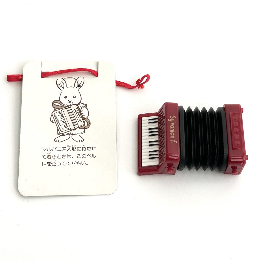 [used] Vintage Accordion 1986 Sylvanian Families Calico Critters