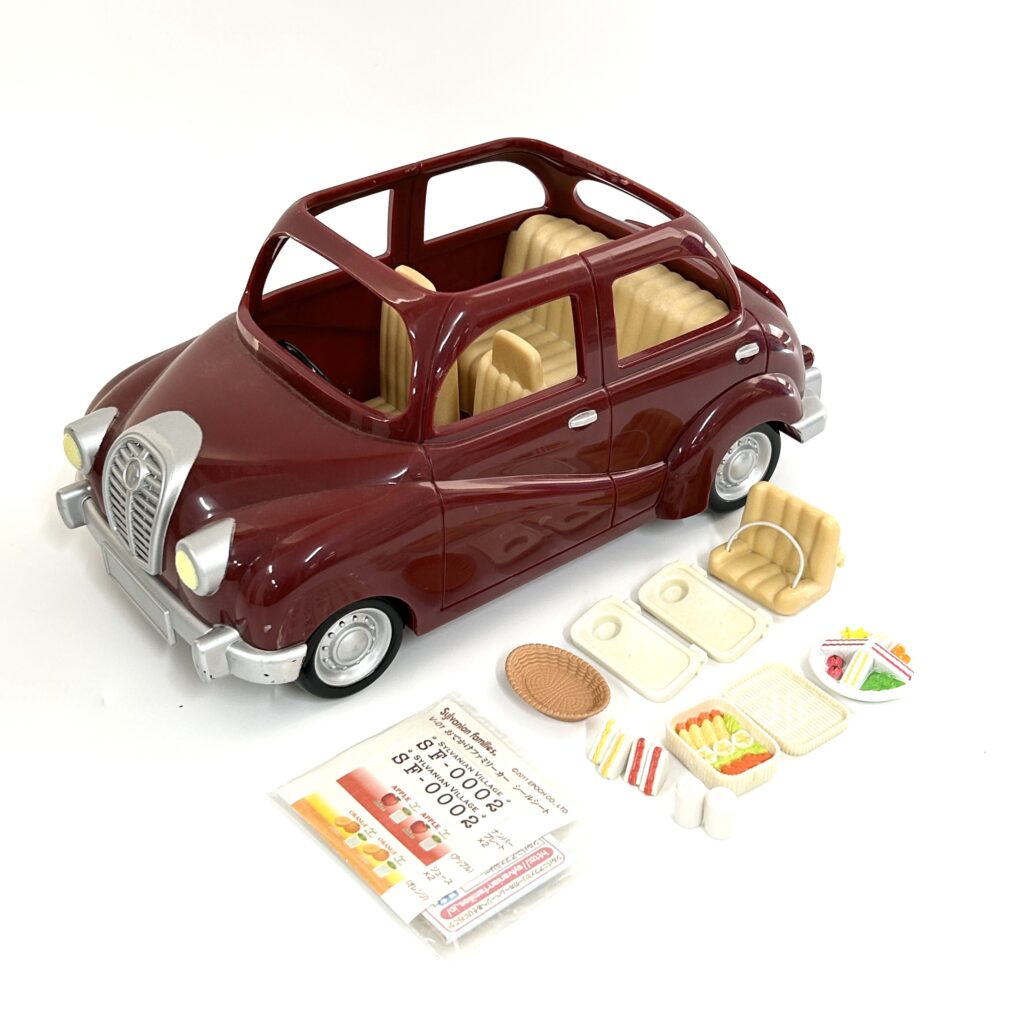 [used] Red Family Car V-01 Sylvanian Families Calico Critters