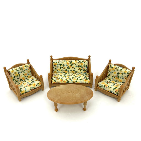 [Used] SOFA TABLE SET Epoch Japan Sylvanian Families