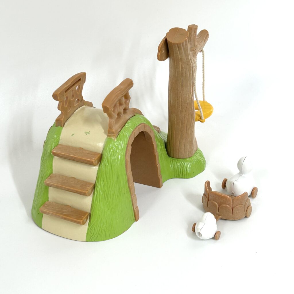 [used] Vintage Baby Slide Set 1992 Sylvanian Families Calico Critters