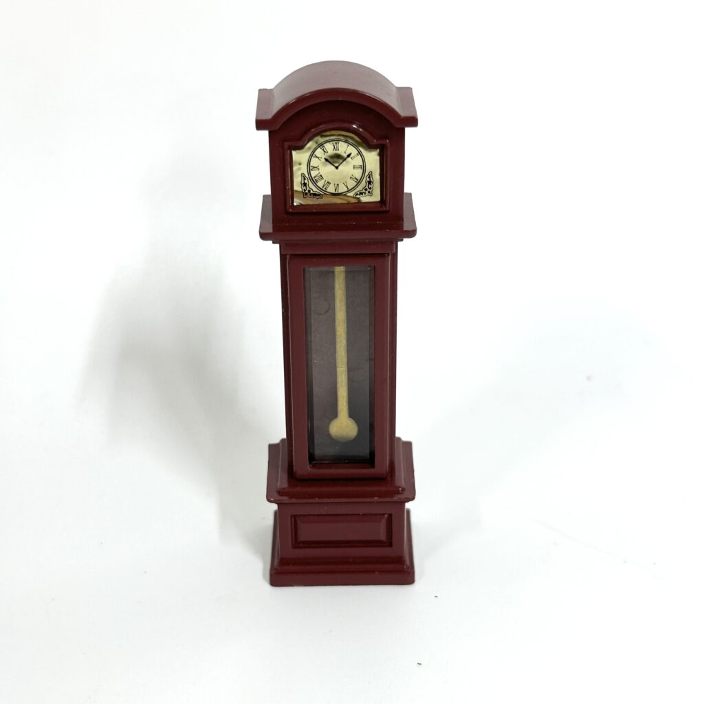 [used] Vintage Grandfather Clock Sylvanian Families Calico Critters