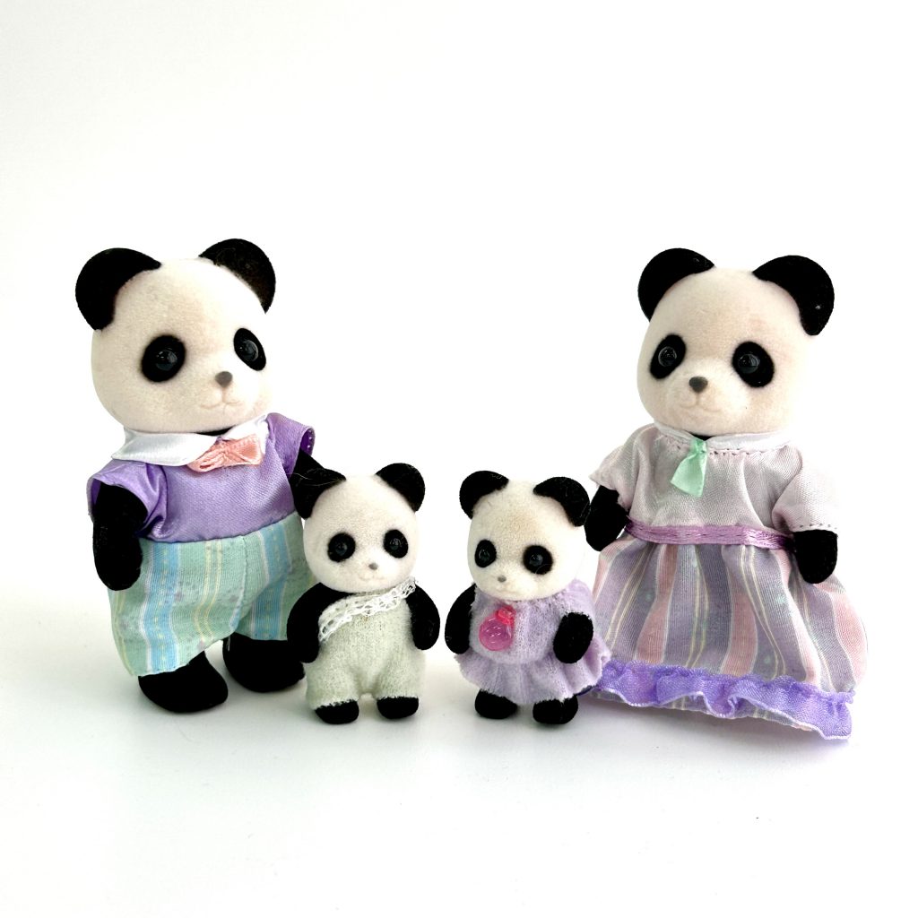 [used] Pookie Panda Family FS-39 Sylvanian Families Calico Critters