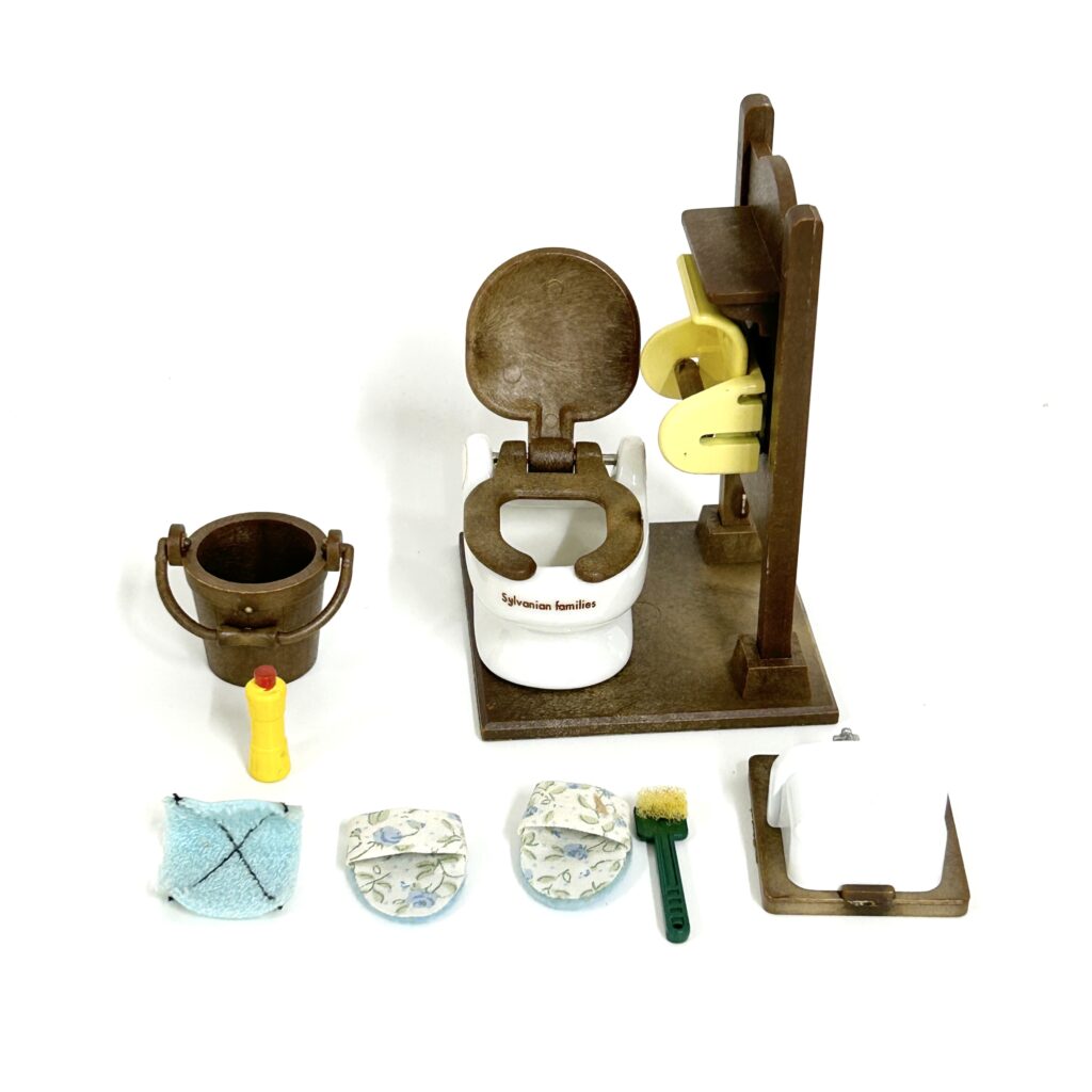 [used] Toilet Set KA-67 Sylvanian Families Calico Critters