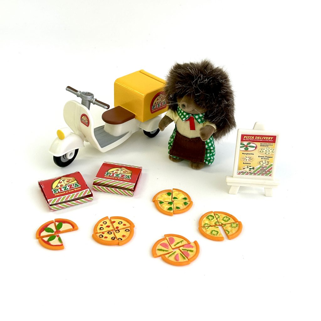 [used] Pizzeria Set 2015 MI-81 Sylvanian Families Calico Critters