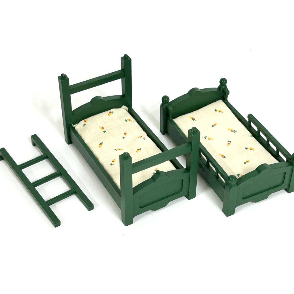 [used] Green Bunk Bed Set Sylvanian Families Calico Critters