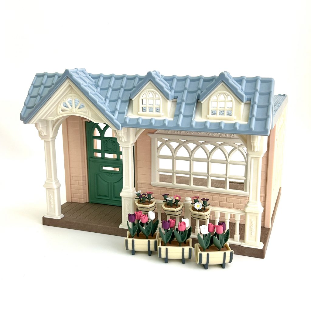[used] The house and the potted flowers Sylvanian Families Calico Critters