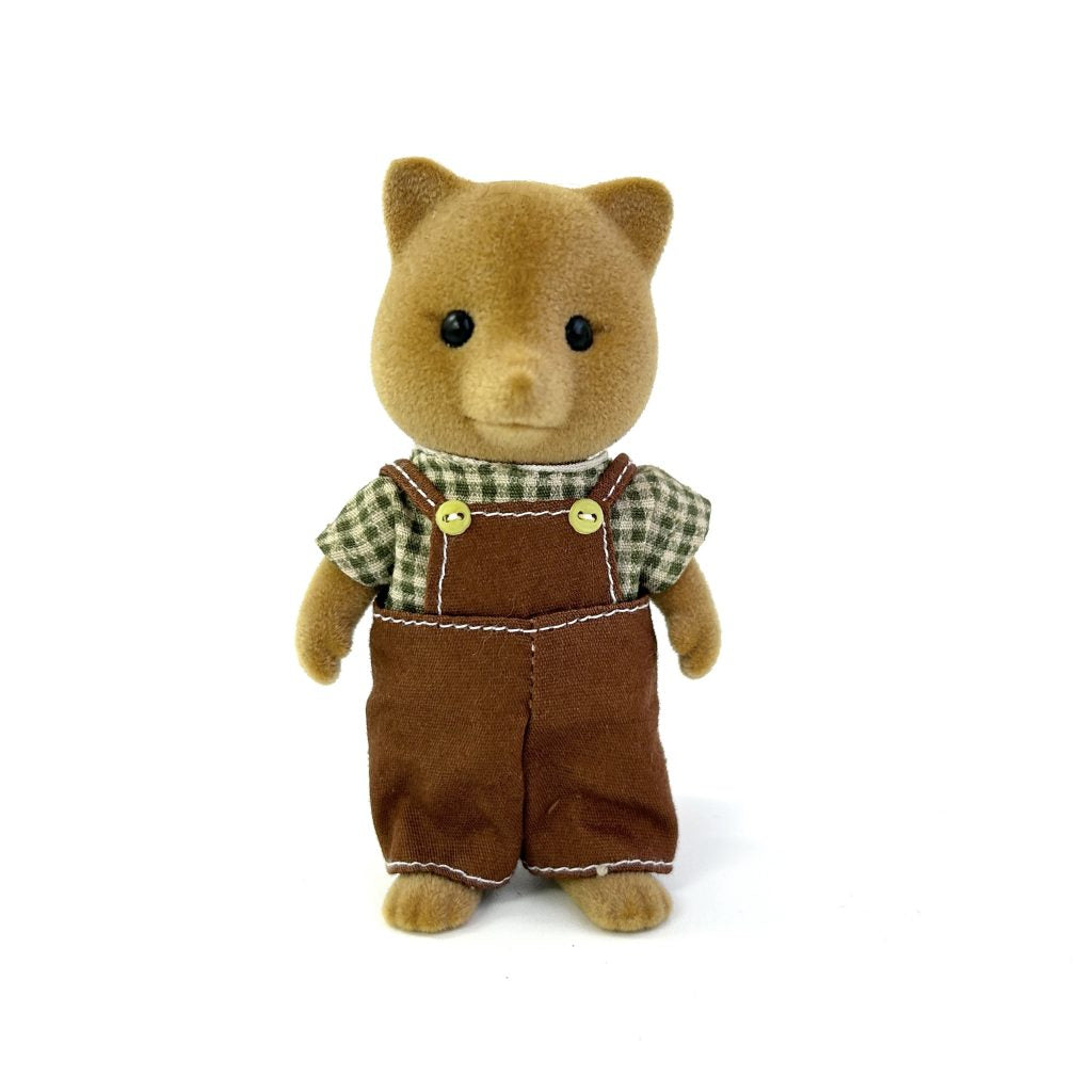 [used] Vintage Fox Father 1985 Sylvanian Families Calico Critters