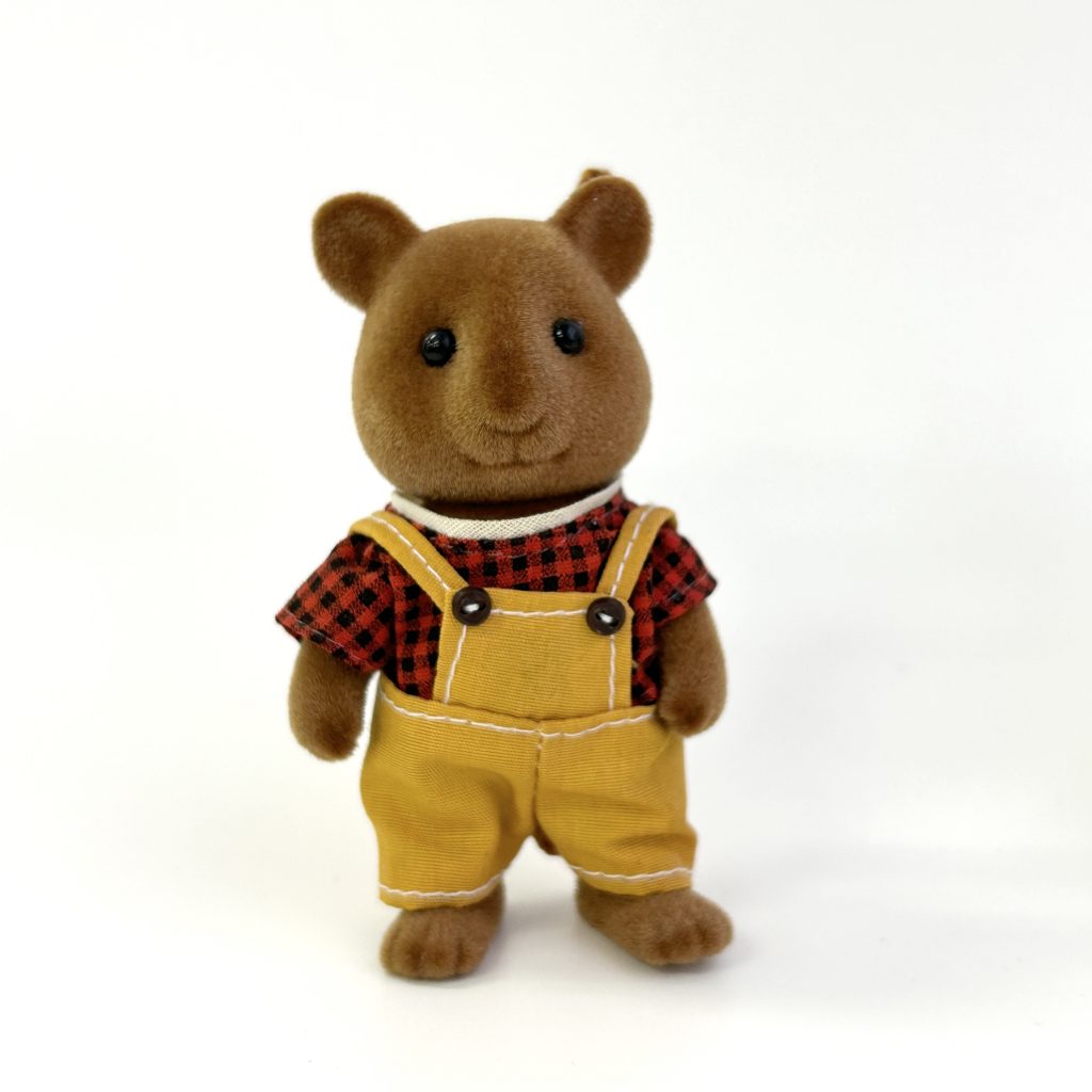 [used] Vintage Squirrel Father 1985 Sylvanian Families Calico Critters