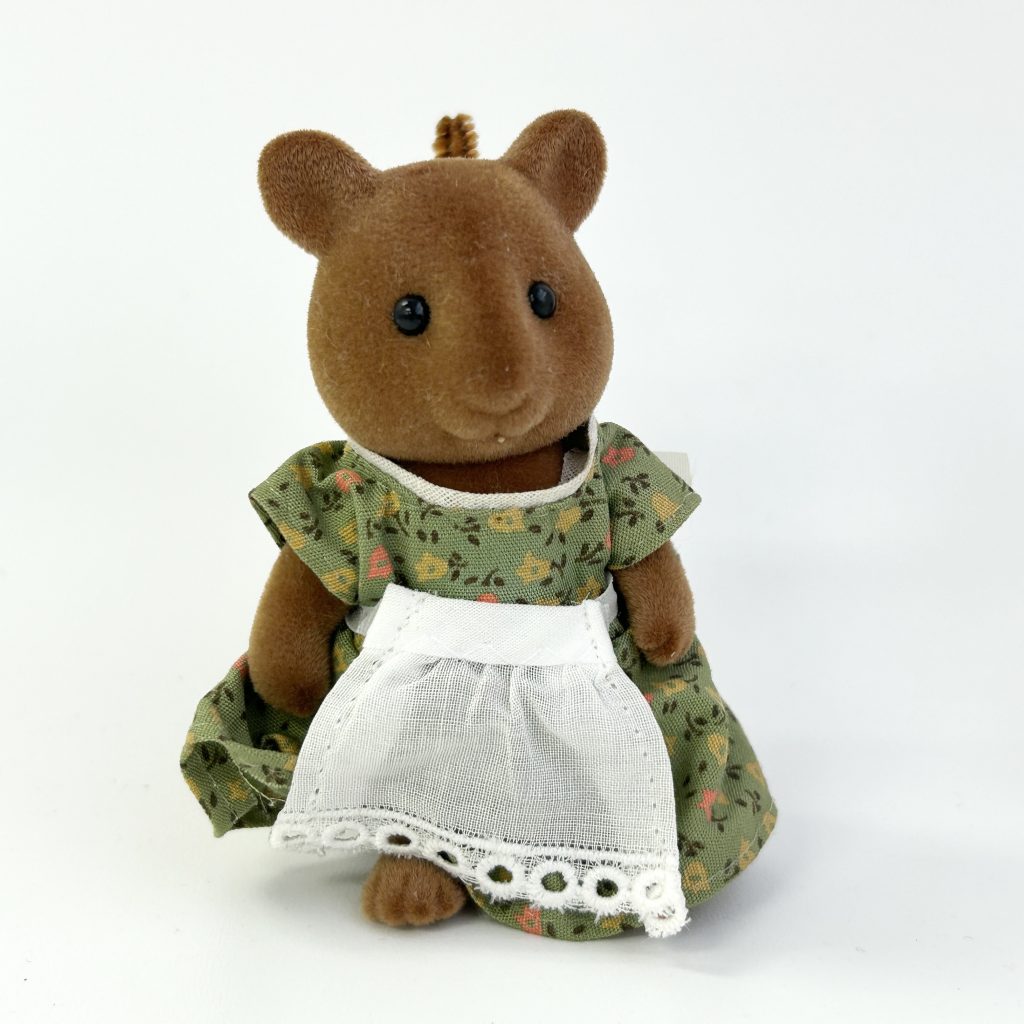 [used] Vintage Squirrel Mother 1985 Sylvanian Families Calico Critters