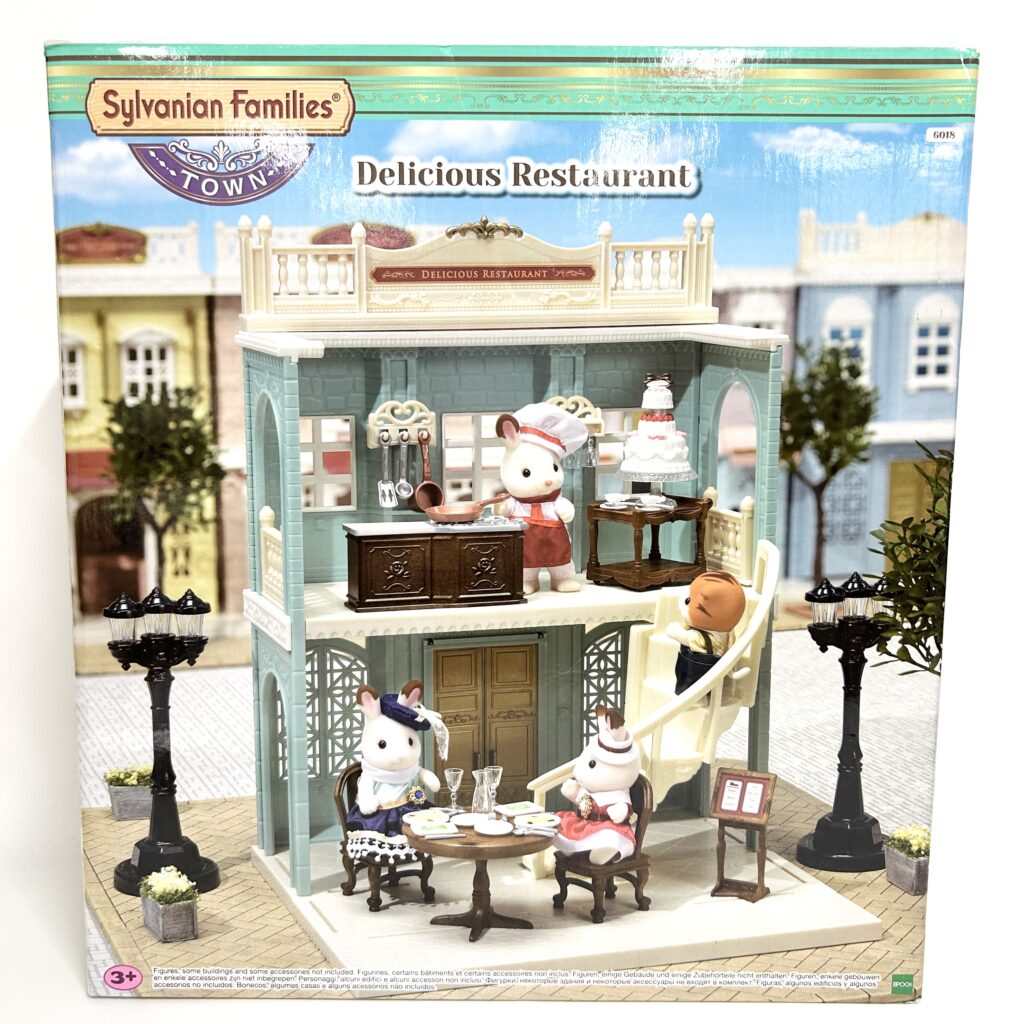 [used] Town Series Delicious Restaurant 6018 Sylvanian Families Calico Critters