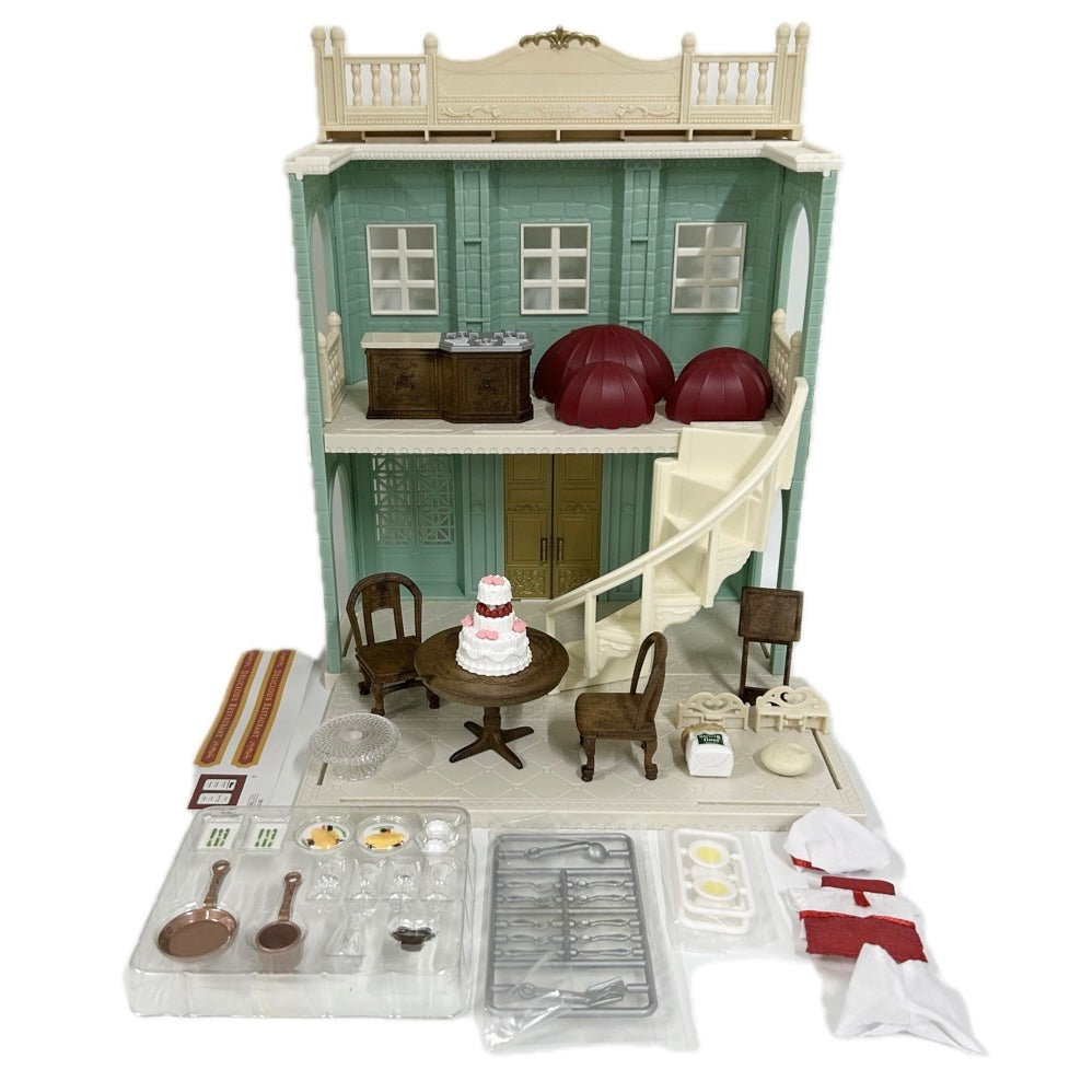 [used] Town Series Delicious Restaurant 6018 Sylvanian Families Calico Critters