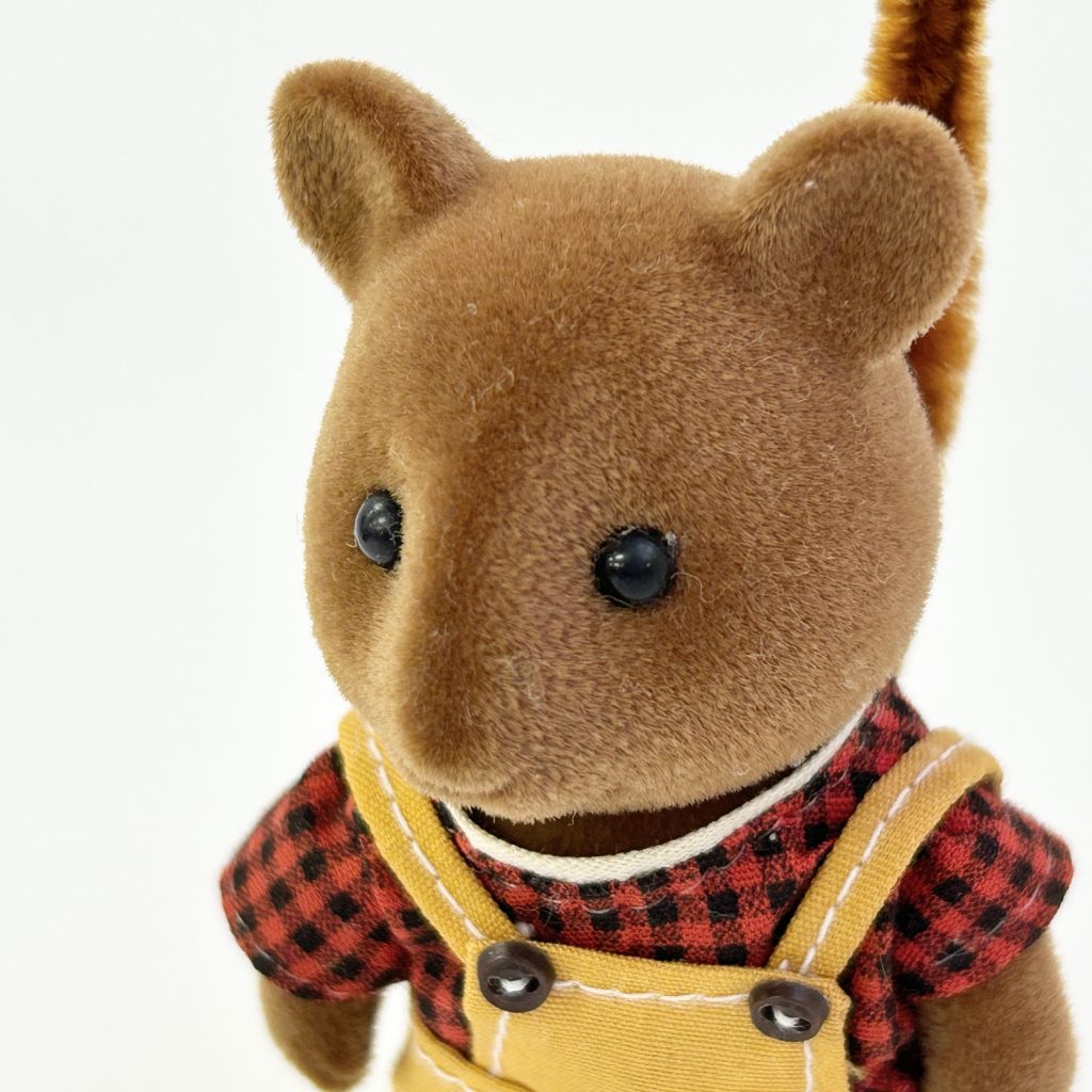 [used] Vintage Squirrel Father 1985 Sylvanian Families Calico Critters