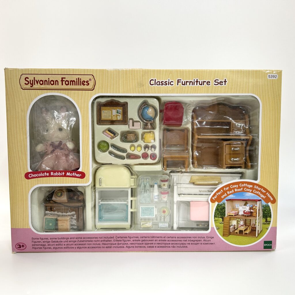 [used] Classic Furniture Set Sylvanian Families Calico Critters