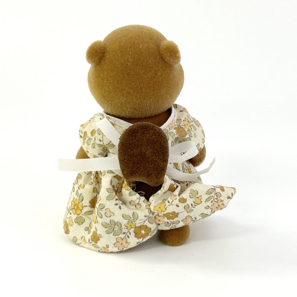 [used] Vintage Beaver Mother 1986 Sylvanian Families Calico Critters