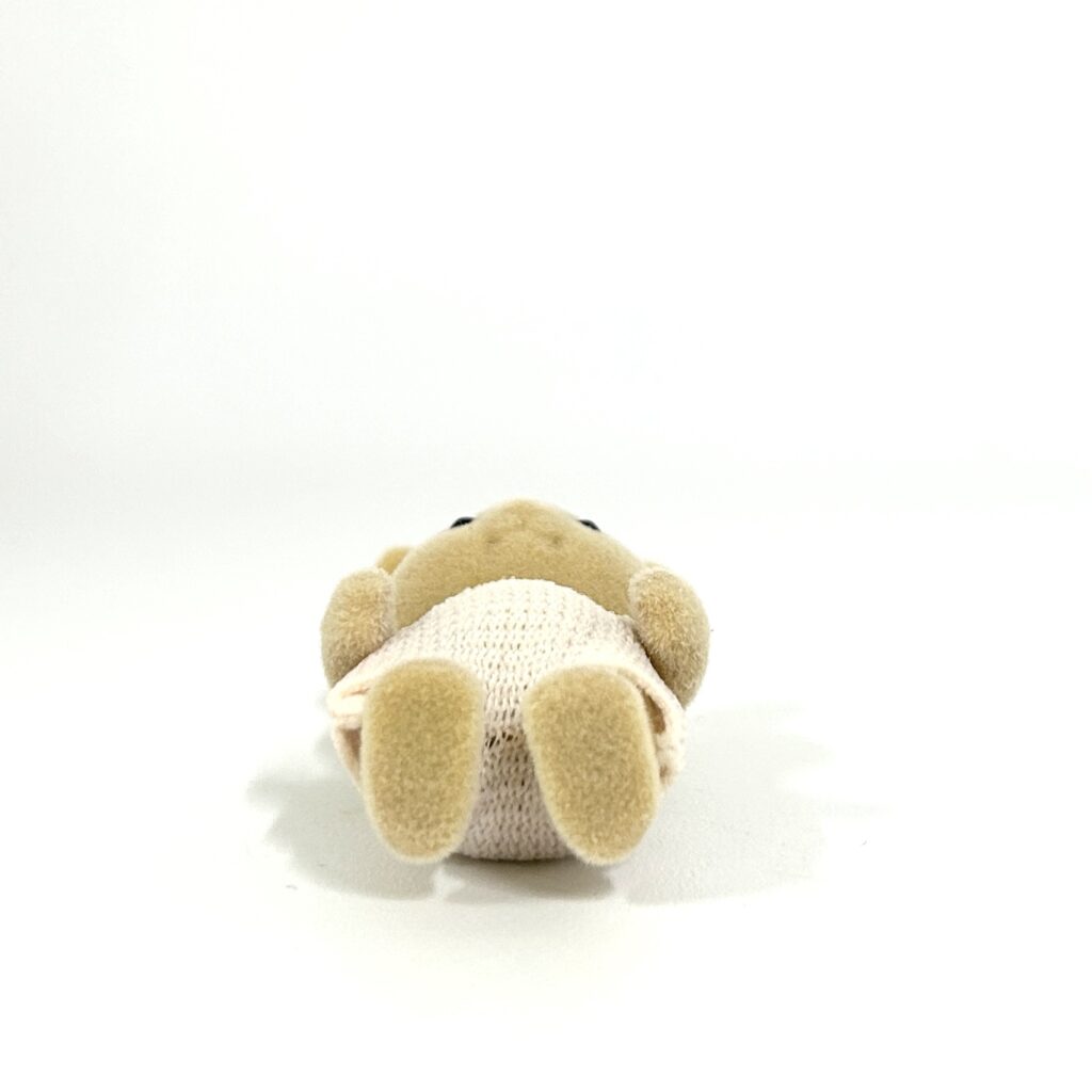 [used] Ivory Rabbit Baby Sylvanian Families Calico Critters