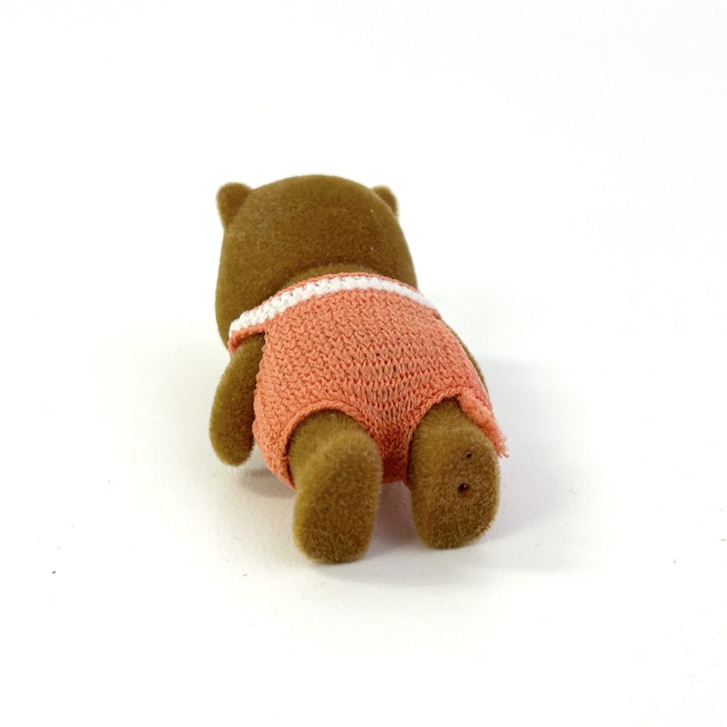 [used] Vintage Beaver Baby 1986 Sylvanian Families Calico Critters