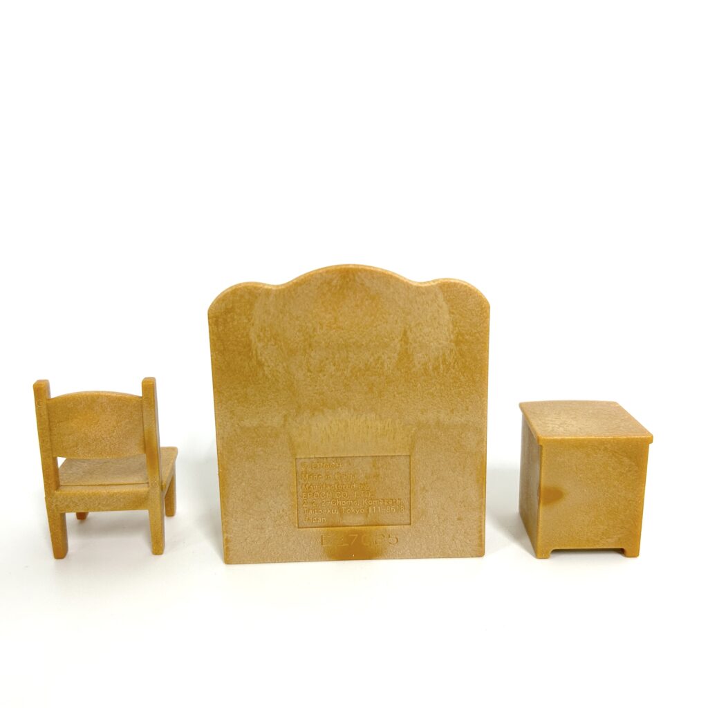[used] Study Desk Set Sylvanian Families Calico Critters
