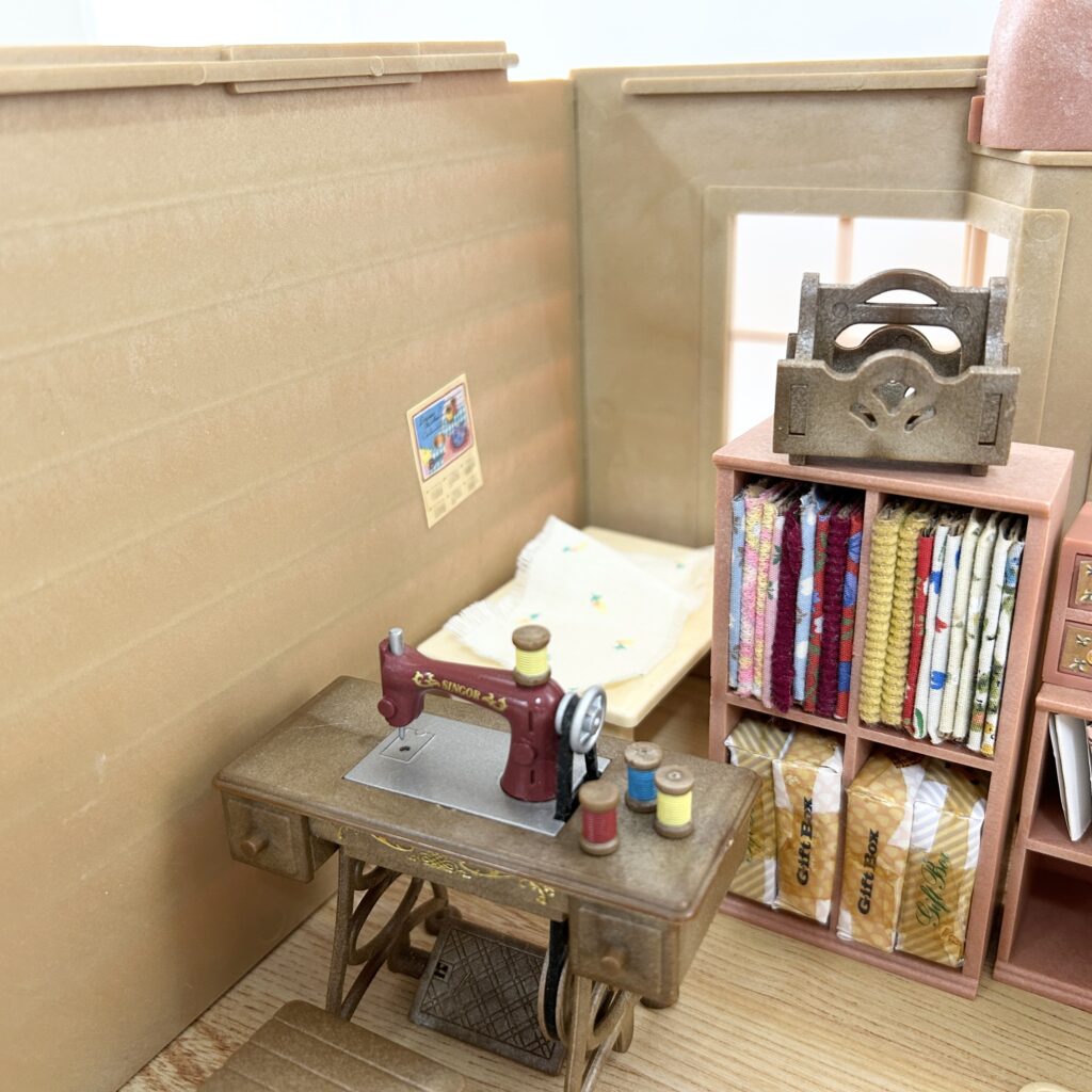 [used] Vintage Dressmaker in the Forest 1994 HA-20 Sylvanian Families Calico Critters