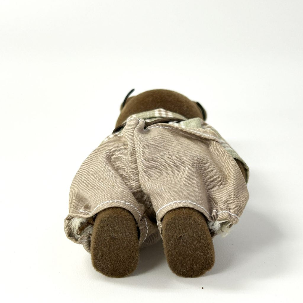 [used] Vintage Brown Bear Grandfather 1985 Sylvanian Families Calico Critters