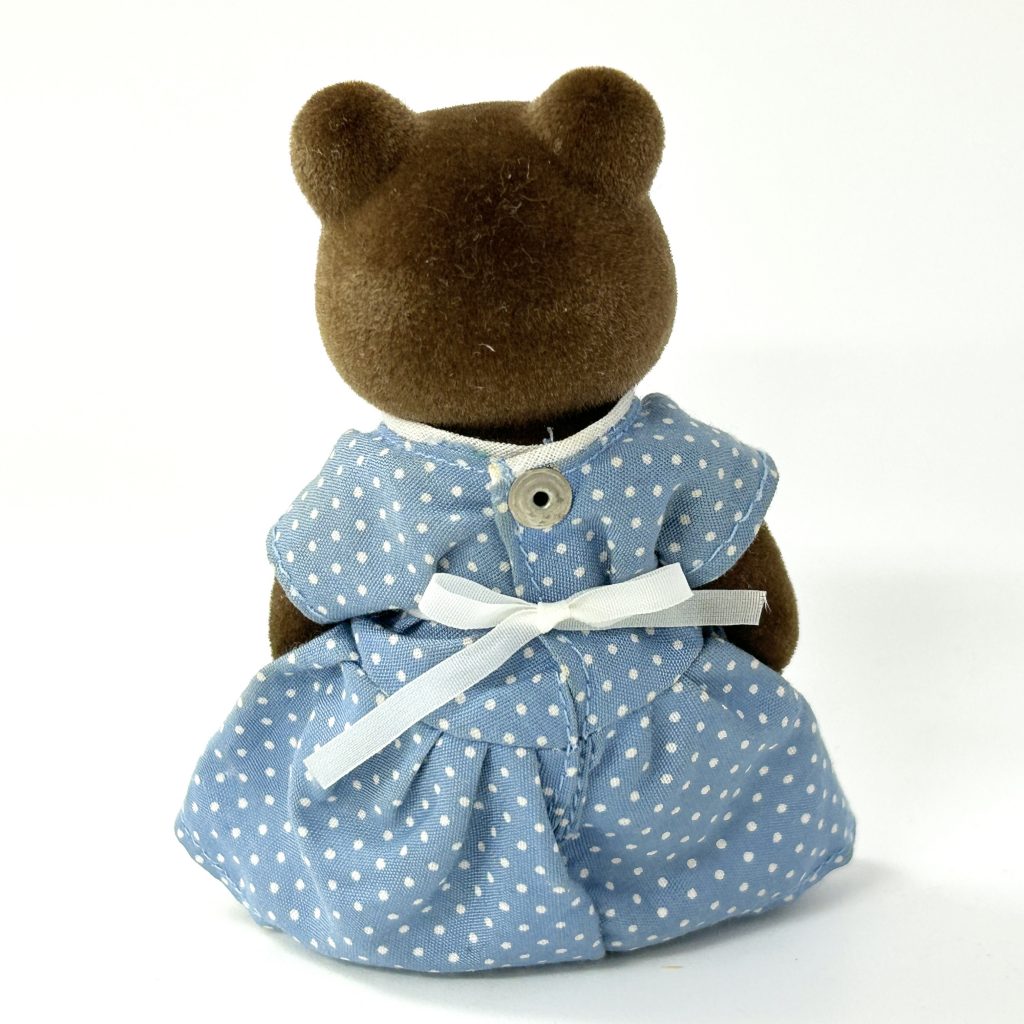 [used] Vintage Brown Bear Mother 1985 Sylvanian Families Calico Critters
