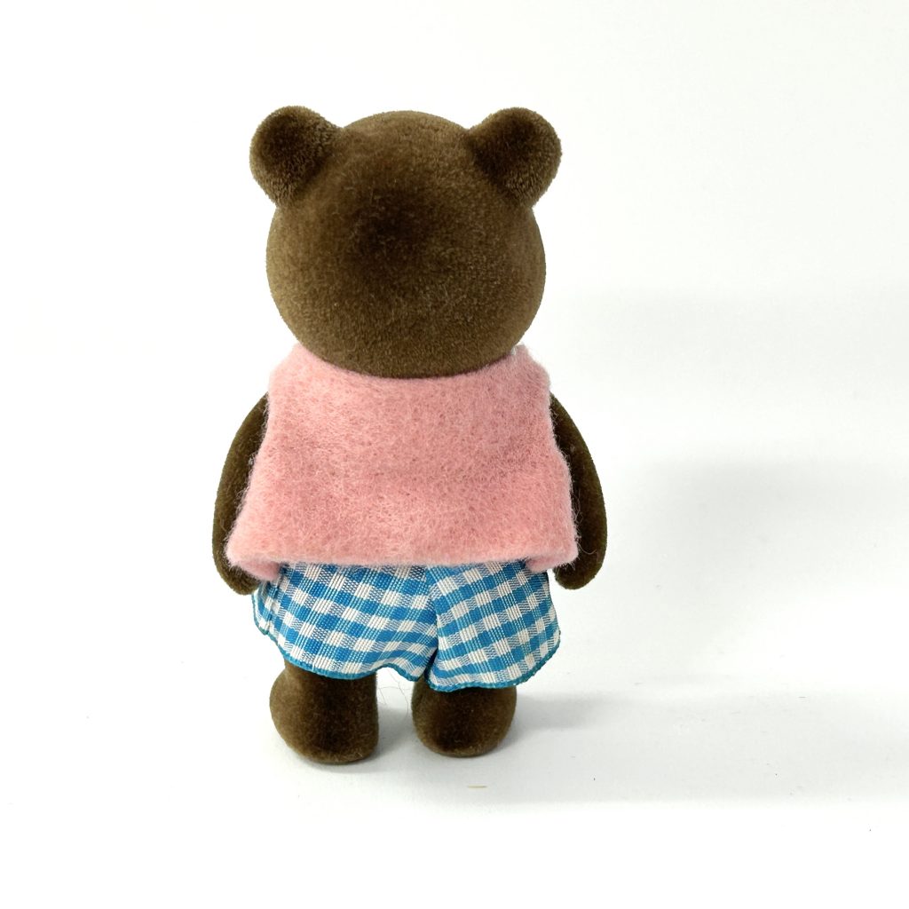 [used] Vintage Brown Bear Big Brother 1985 Sylvanian Families Calico Critters