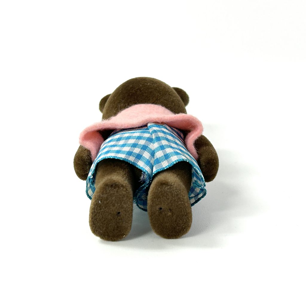 [used] Vintage Brown Bear Big Brother 1985 Sylvanian Families Calico Critters