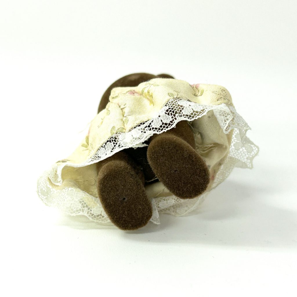 [used] Vintage Brown Bear Big Sister 1985 Sylvanian Families Calico Critters