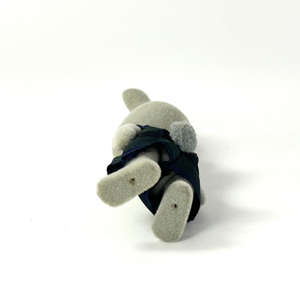 [used] Vintage Gray Rabbit Boy 1985 Sylvanian Families Calico Critters