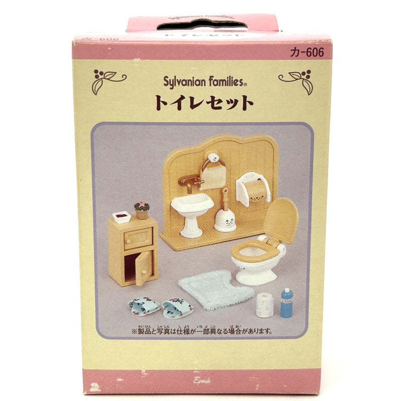 [Used] TOILET SET KA-606 Epoch Sylvanian Families