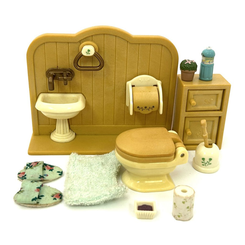 [Used] TOILET SET KA-606 Epoch Sylvanian Families