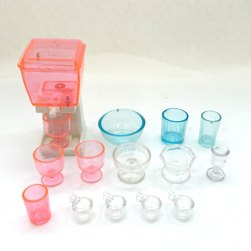 [Used] WATER SERVER GLASS SET Epoch Japan Does not apply