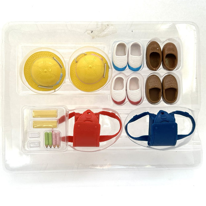 [Used] SCHOOL COMMUTING SET S-44 Epoch Japan 2010 Sylvanian Families