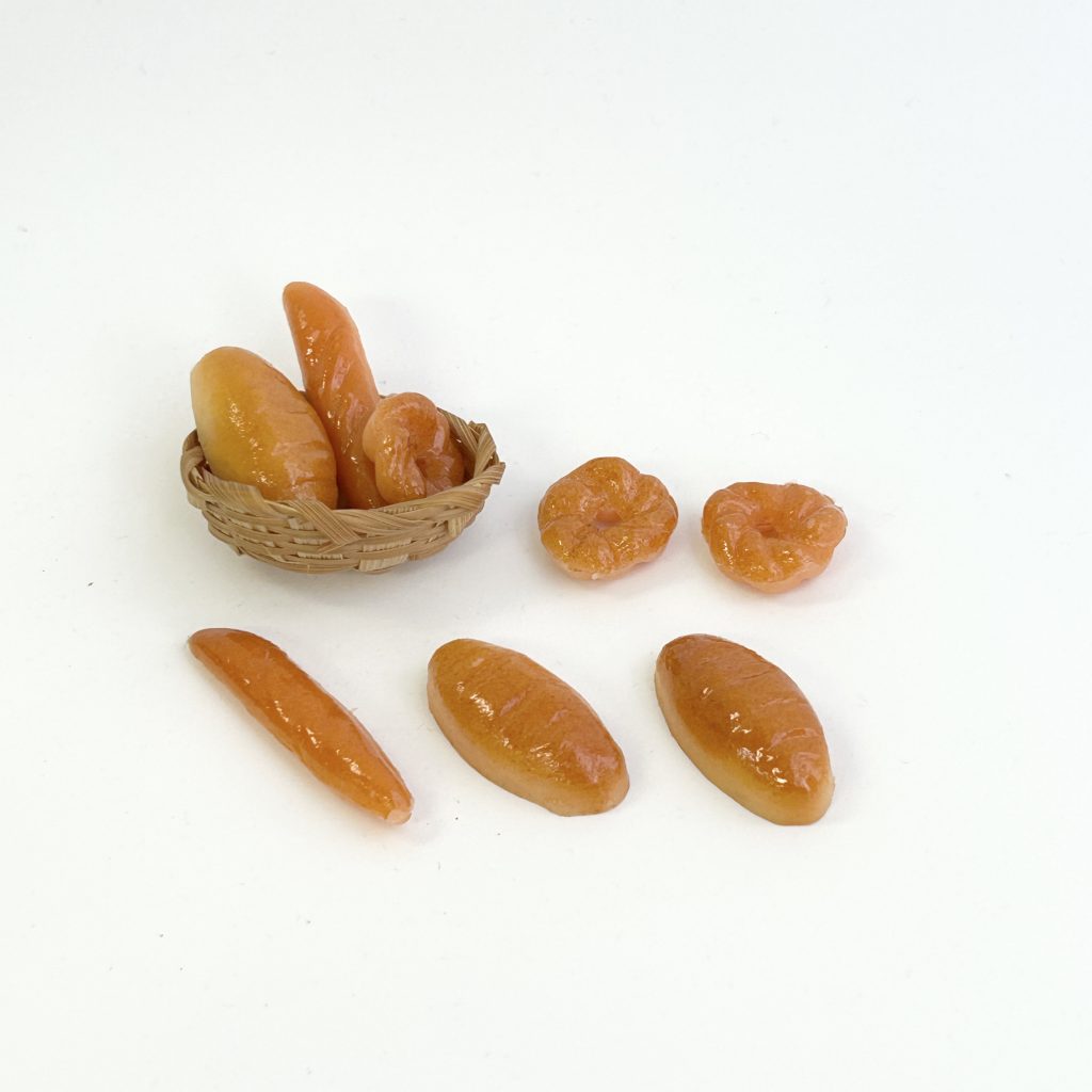 [used] Vintage Miniature Collection Bread Set 1986 Sylvanian Families Calico Critters