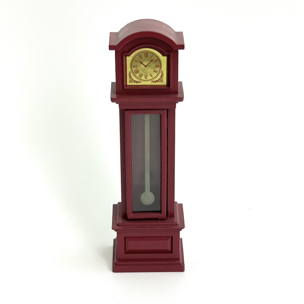 [used] Vintage Grandfather Clock 1985 Sylvanian Families Calico Critters