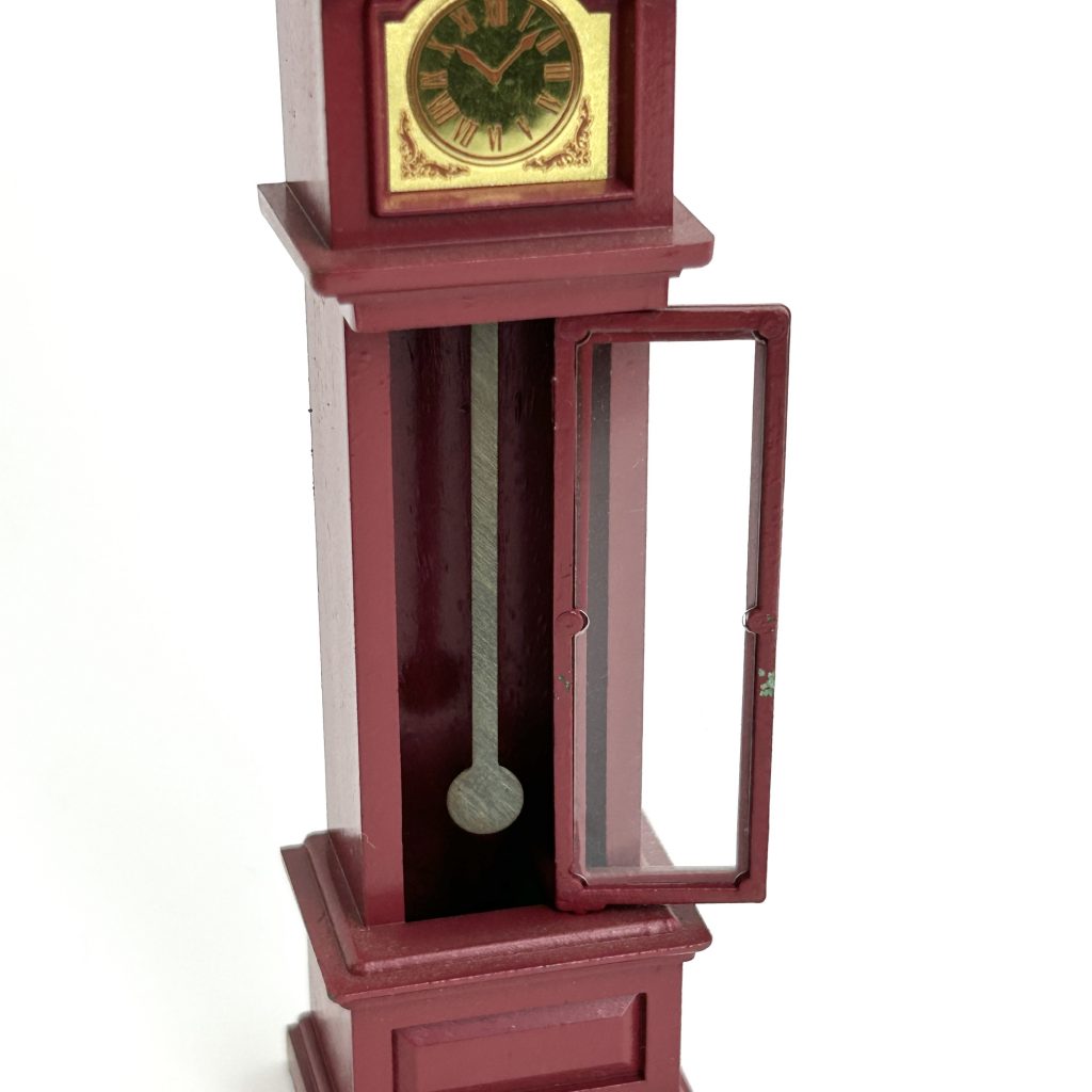 [used] Vintage Grandfather Clock 1985 Sylvanian Families Calico Critters