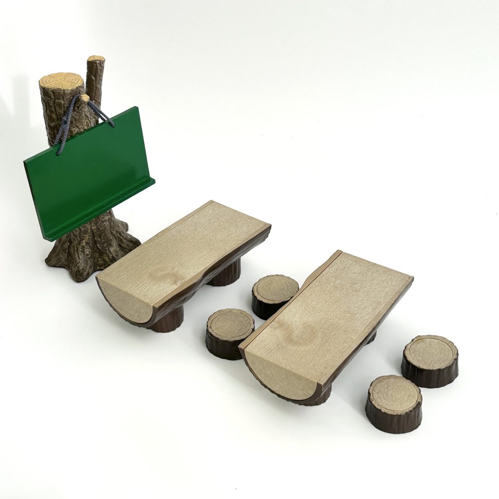 [used] Vintage Sylvanian School Set 1985 Sylvanian Families Calico Critters