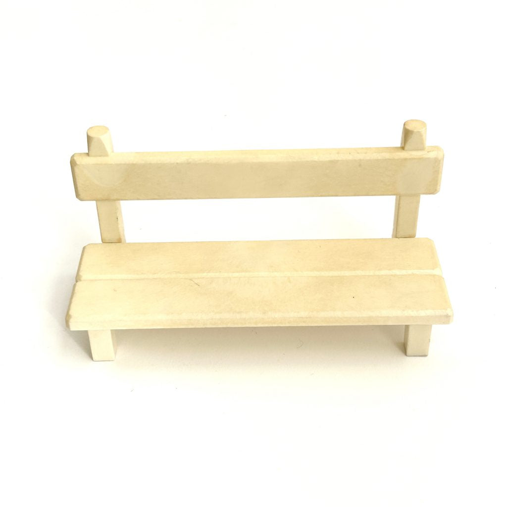 [used] Vintage Bench Set 1985 Sylvanian Families Calico Critters