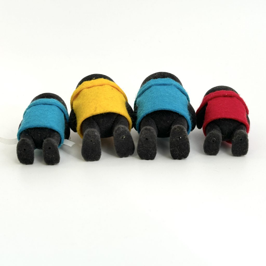 [used] Vintage Mole Family 1985 Sylvanian Families Calico Critters