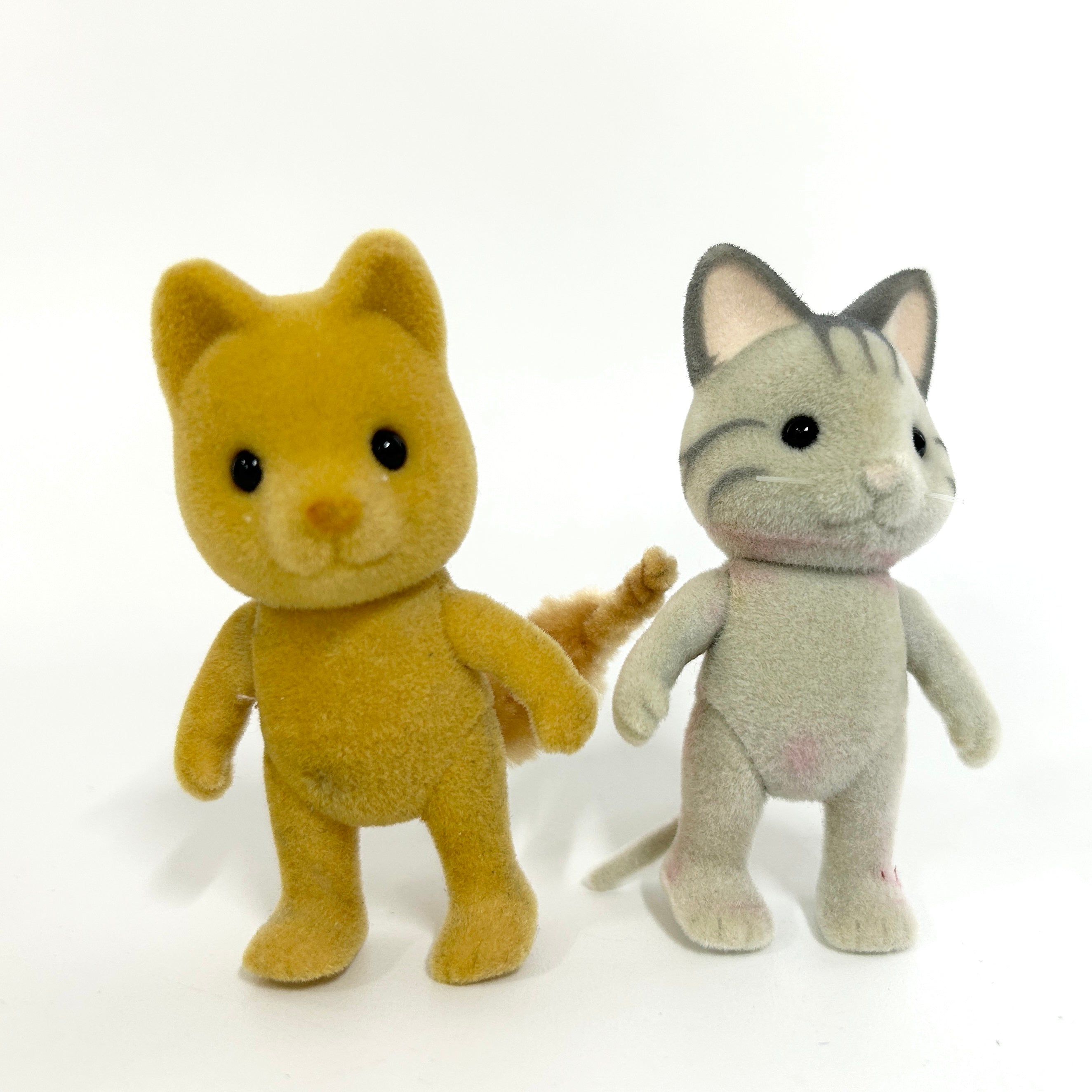 [used] Set Cat Dog Sylvanian Families Calico Critters