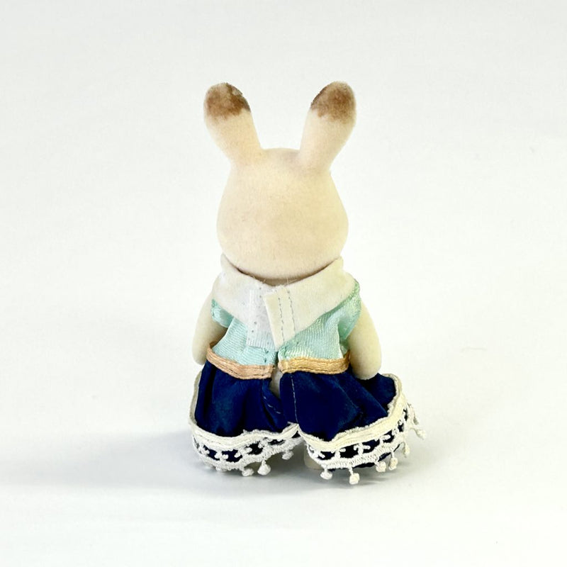 [Used] TOWN GIRL CHOCOLATE RABBIT TOWN SERIES Epoch Sylvanian Families