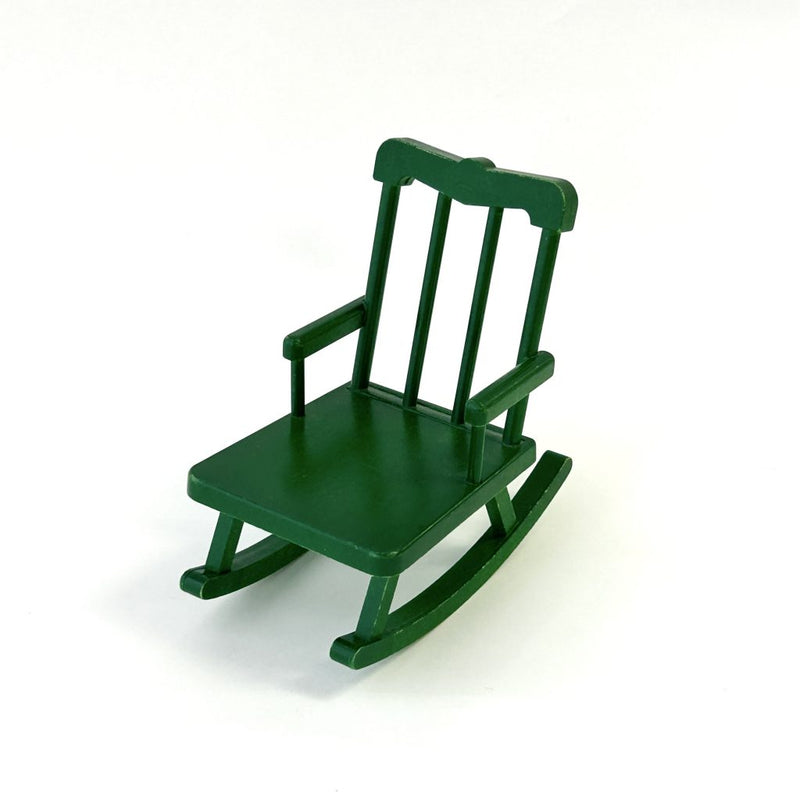 [Used] GREEN ROCKING CHAIR Epoch Japan Sylvanian Families